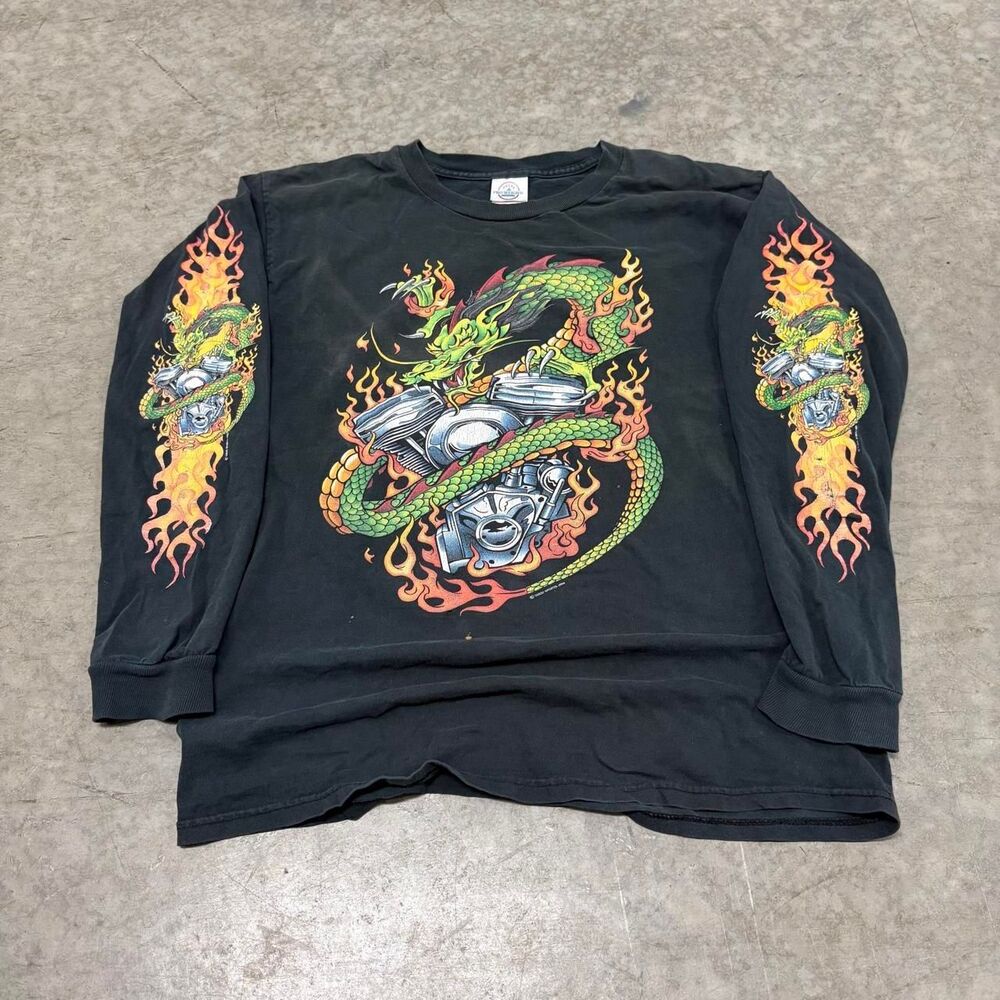 Jnco Men's Black T-shirt